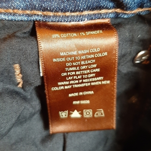 Kut from the Kloth Diana Skinny Jeans Women's 2 Distressed Frayed Low Rise Dark - Picture 7 of 7